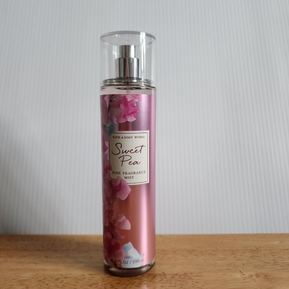 NWT Bath and Body Works, Fine Fragrance Mist, Sweet Pea